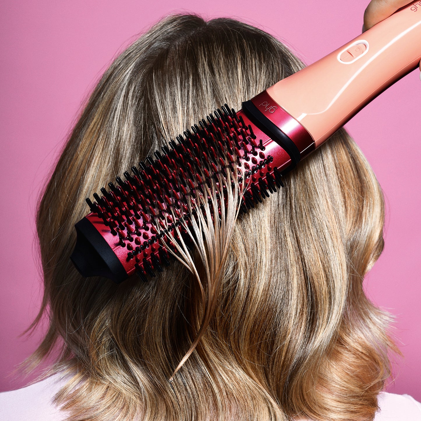 ghd duet blowdry™ Hair Dryer Brush in Sunkissed Peach