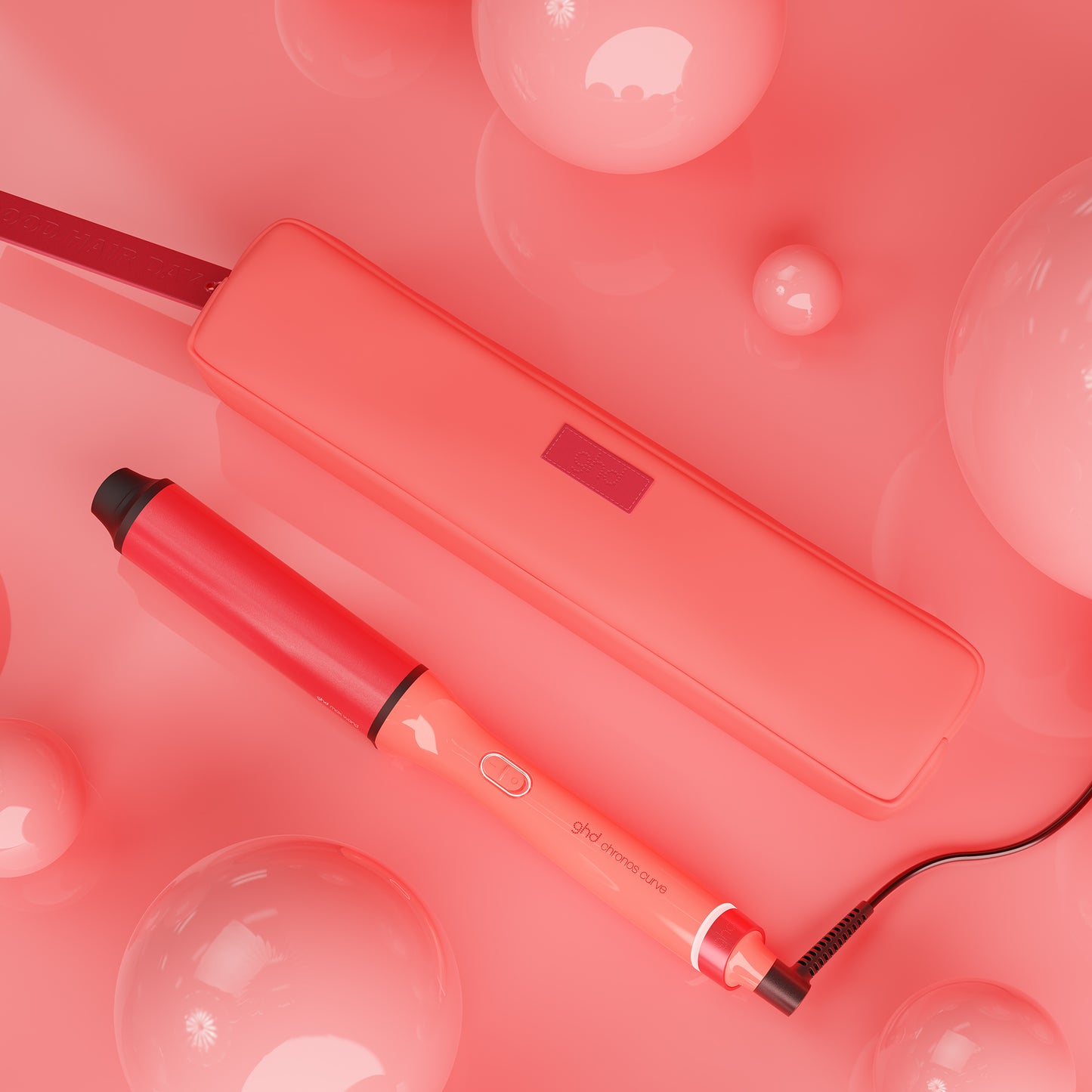 ghd chronos curve max Lockenstab in Candy Coral